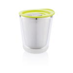 Tazas termo personalizadas compactas acero inoxidable 227ml Essential color verde claro