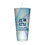 Vaso de plástico resistente, reutilizable y traslúcido de 400ml Social vista principal