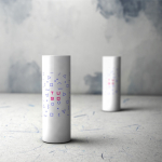 Vaso de tubo personalizado resistente de 230ml Tube color blanco