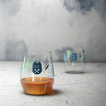 Vaso personalizado de cristal de 380ml apto para lavavajillas Lounge color transparente