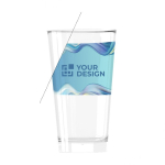 Vaso de cristal de 370ml para todo tipo de bebidas Freshly vista principal