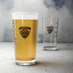 Vaso de cristal de 580ml apto para lavavajillas Freshly color transparente