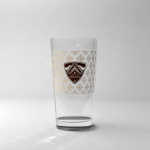 Vaso de cristal de 580ml apto para lavavajillas Freshly color transparente