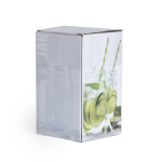 Jarra de cristal sin asa de 450ml presentada en caja Cocktail color transparente tercera vista