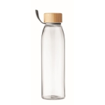Botella de cristal personalizada sin fugas 500ml Crystal Fjord color transparente septima vista