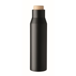 Botellas térmicas personalizadas de calidad sin fugas 500ml Contempo color negro
