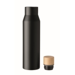Botellas térmicas personalizadas de calidad sin fugas 500ml Contempo color negro segunda vista