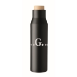 Botellas térmicas personalizadas de calidad sin fugas 500ml Contempo color negro segunda vista principal