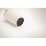 Vasos termo impresos de acero inoxidable antifugas 350ml Elegant color beige vista fotografía octava vista