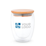 Vaso de cristal de doble pared con tapa y 350ml Vacuum Medium vista principal