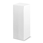 Botella de aluminio para impresión a todo color 500ml City Sublim color blanco en caja