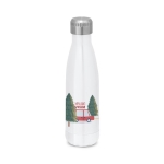 Botellas térmicas personalizadas de acero con imagen 510ml Ice Sublim color blanco imagen con logo