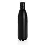 Botella grande térmica de acero inoxidable 1L Lifestyle Premium color negro