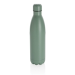 Botella de acero grande con función termo 750ml Lifestyle Premium color verde