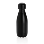 Botella termo de acero muy pequeña 260ml Lifestyle Premium Mini color negro