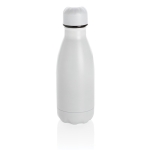 Botella termo de acero muy pequeña 260ml Lifestyle Premium Mini color blanco