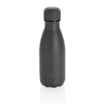 Botella termo de acero muy pequeña 260ml Lifestyle Premium Mini color gris oscuro
