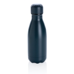 Botella termo de acero muy pequeña 260ml Lifestyle Premium Mini color azul oscuro