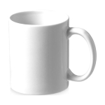 Tazas para sublimar blancas apta para lavavajillas de 330ml Sublim White color blanco segunda vista frontal