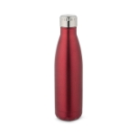 Botella de acero aislada al vacío con tapón metálico 500ml Satin color rojo