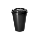Vaso para llevar personalizado en color llamativo 430ml FullColor color negro