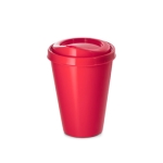 Vaso para llevar personalizado en color llamativo 430ml FullColor color rojo