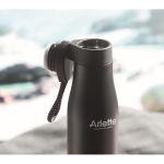 Botella de acero personalizada con tapa magnética 600ml Inox Magnet color negro segunda vista bodegón 2