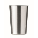 Vaso de acero inoxidable de 350ml grabado con logo Picnic color plateado mate segunda vista
