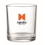 Vasos de cristal grabados y reutilizables de 300ml Scotch color transparente vista principal