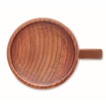 Taza grabada de madera de roble de 280ml Oak Wood color madera quinta vista