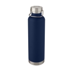 Bidón deportivo térmico grande con franja metalizada 1L Sport Large color azul oscuro