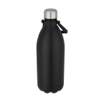 Botella extragrande con función termo de acero y asa 1,5L Giant color negro