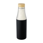 Botella termo de diseño elegante bicolor 540ml Térmica Urban color negro tercera vista