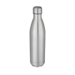 Botella termo personalizada de diseño original de colores 750ml Cove color plateado
