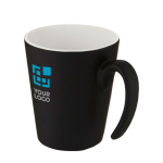 Taza de cerámica bicolor con asa original de 360ml Air Matt vista principal