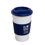 Vaso para llevar de plástico con tapa de rosca 350ml White Americano vista principal