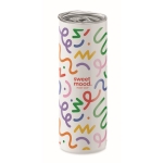 Vaso térmico de acero alargado para imprimir a todo color 590ml Sublim color blanco vista principal