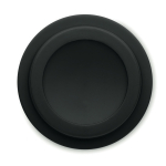 Vaso con doble pared hecho de plástico 300ml color negro