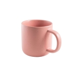 Taza de cerámica con acabado moteado de 370ml Constellation color rosa claro
