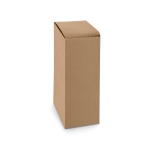 Botella de vidrio de borosilicato con tapón corcho 800ml Crystal Juice color natural en caja