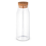Botella de vidrio borosilicato de gran capacidad 1L Crystal Brunch vista principal