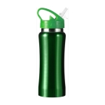 Bidón de acero con asa y boquilla brillante 600ml Performance Mini color verde primera vista