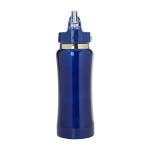 Bidón de acero con asa y boquilla brillante 600ml Performance Mini color azul real segunda vista
