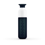 Botella reutilizable personalizada Dopper de colores 450ml Original color negro primera vista