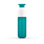 Botella reutilizable personalizada Dopper de colores 450ml Original color turquesa primera vista