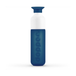 Botella reutilizable personalizada Dopper de colores 450ml Original color azul marino primera vista