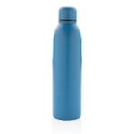Botella promocional térmica de acero reciclado 500ml Nomad Recycled color azul segunda vista