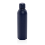 Botella promocional térmica de acero reciclado 500ml Nomad Recycled color azul marino