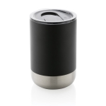 Vaso termo acero reciclado con tapa antigoteo 360ml Inspire Recycled color negro quinta vista