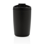 Vaso térmico fabricado en plástico reciclado 300ml Nomad Recycled color negro segunda vista